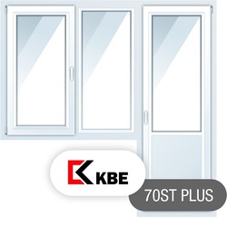 Балконные блоки KBE ST Plus 70 2000*1400